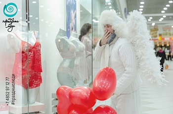 День Святого Валентина в Ярославском Вернисаже, проект компании «Праздные люди»