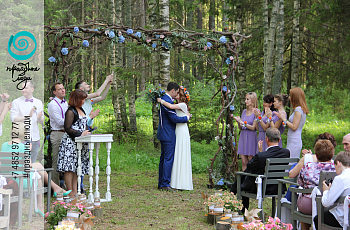 Свадьба Дениса и Юлии, проект компании «Праздные люди»